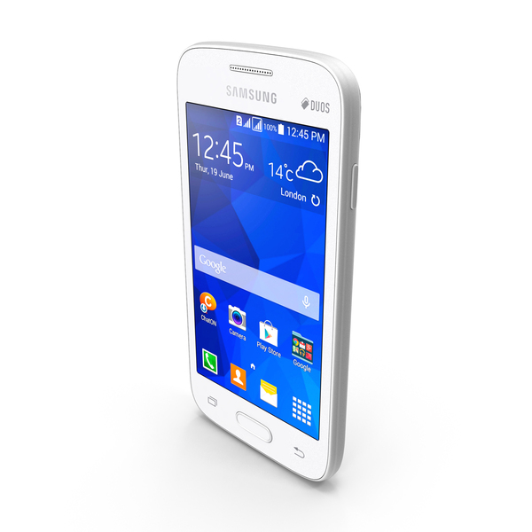 Smartphone: Samsung Galaxy V White PNG & PSD Images