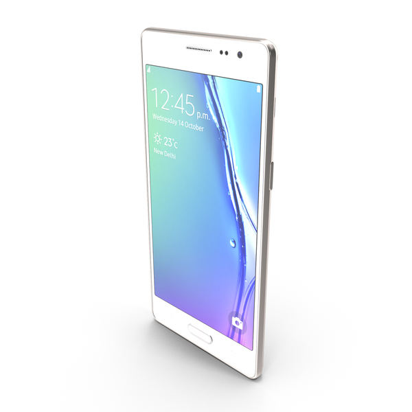 Smartphone: Samsung Z3 Gold PNG & PSD Images
