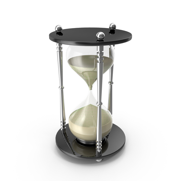 Hourglass: Sand Clock Metal PNG & PSD Images