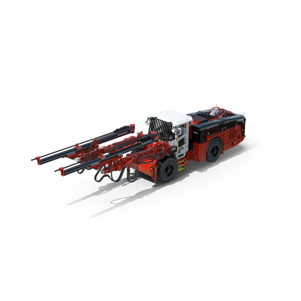 Mobile: Sandvik DD422iE Underground Drill Rigs PNG & PSD Images