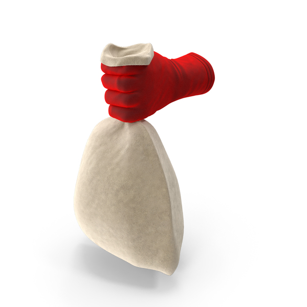 Hand: Santa Holding a Bag PNG & PSD Images Hand: Santa Holding a Bag PNG & PSD Images