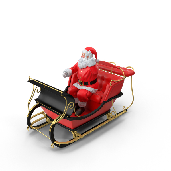 Christmas: Santa's Sleigh PNG & PSD Images Christmas: Santa's Sleigh PNG & PSD Images