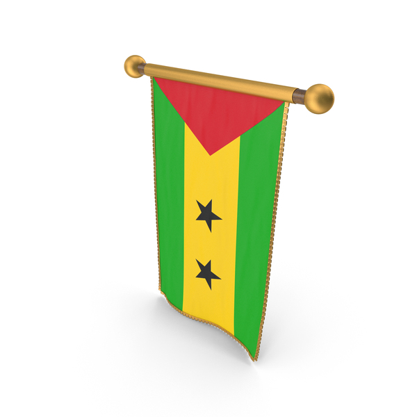 Sao Tome and Principe Country Hanging Flag Design PNG & PSD Images Sao Tome and Principe Country Hanging Flag Design PNG & PSD Images