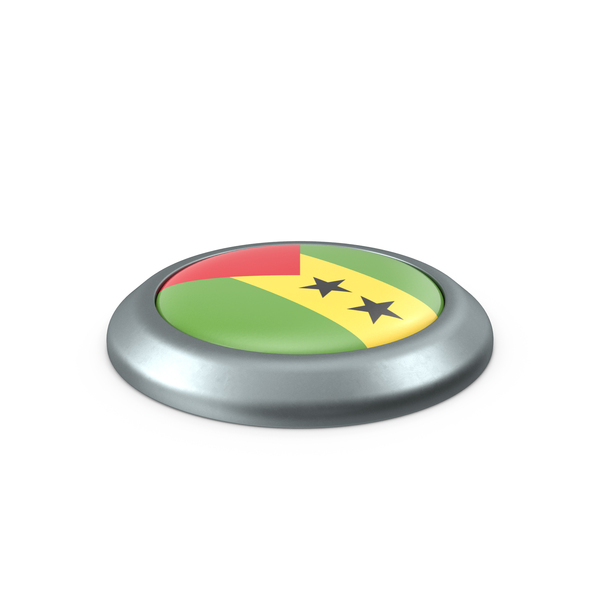 Sao Tome And Principe Round Button Flag PNG Images & PSDs For Download ...