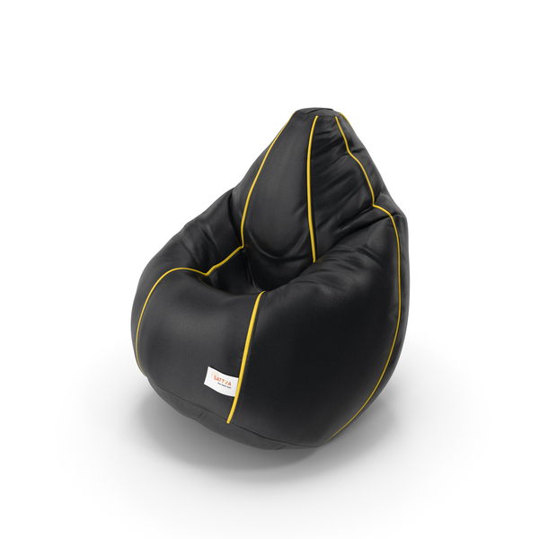 Bean Bag: Sattva Black Sack Chair PNG & PSD Images Bean Bag: Sattva Black Sack Chair PNG & PSD Images