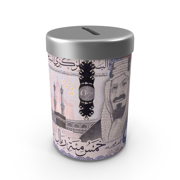Currency: Saudi 500 Riyals Money Note Save Box PNG & PSD Images