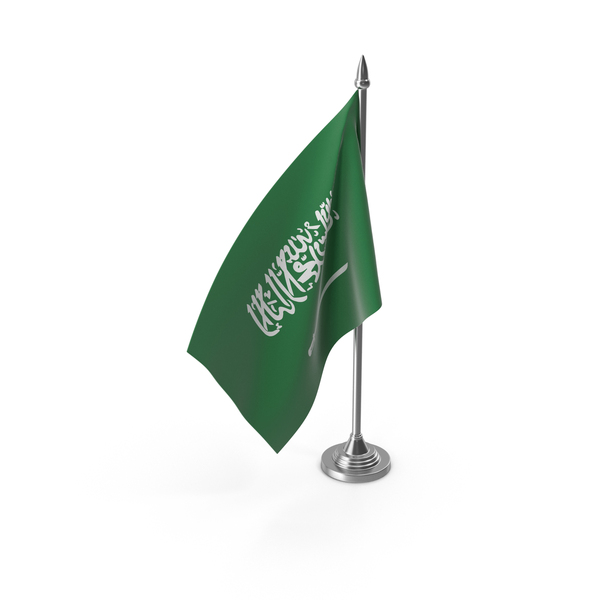 Saudi Arabia Table Flag PNG & PSD Images