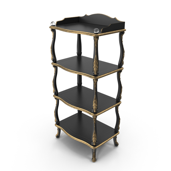 Shelving: Savio Firmino Baroque Etagere PNG & PSD Images Shelving: Savio Firmino Baroque Etagere PNG & PSD Images