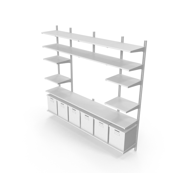 Scandinavian Shelving System PNG & PSD Images Scandinavian Shelving System PNG & PSD Images