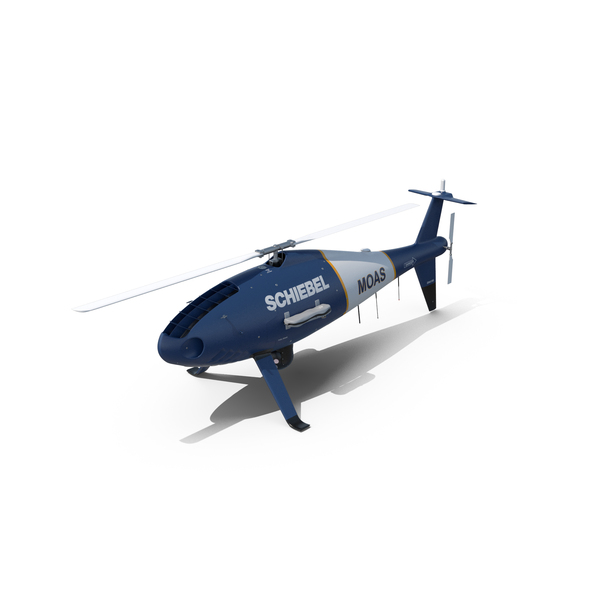 Helicopter: Schiebel Camcopter S100 UAV MOAS PNG & PSD Images