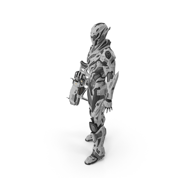 Futuristic Soldier: Sci-Fi Combat Robot Character With Weapon PNG & PSD Images Futuristic Soldier: Sci-Fi Combat Robot Character With Weapon PNG & PSD Images