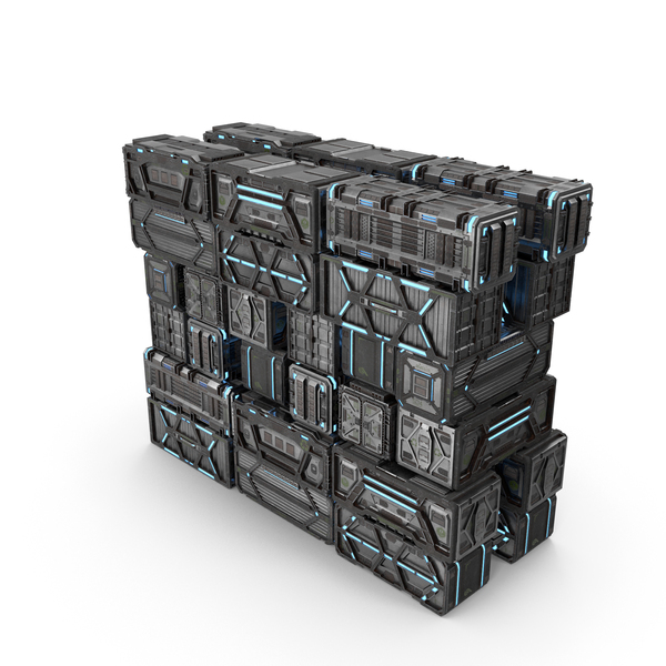 Science Fiction Device: Sci Fi Container Big Set PNG & PSD Images Science Fiction Device: Sci Fi Container Big Set PNG & PSD Images