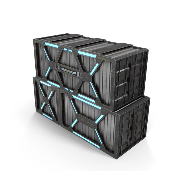 Science Fiction Device: Sci fi Container Set of 3 PNG & PSD Images Science Fiction Device: Sci fi Container Set of 3 PNG & PSD Images