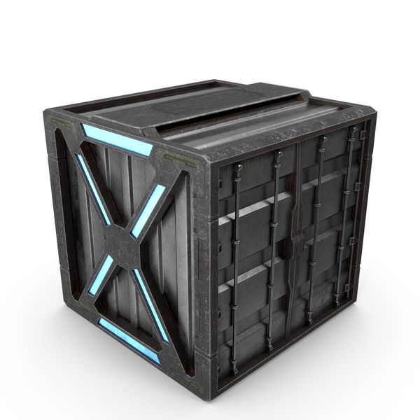 Science Fiction Device: Sci fi Container Small PNG & PSD Images