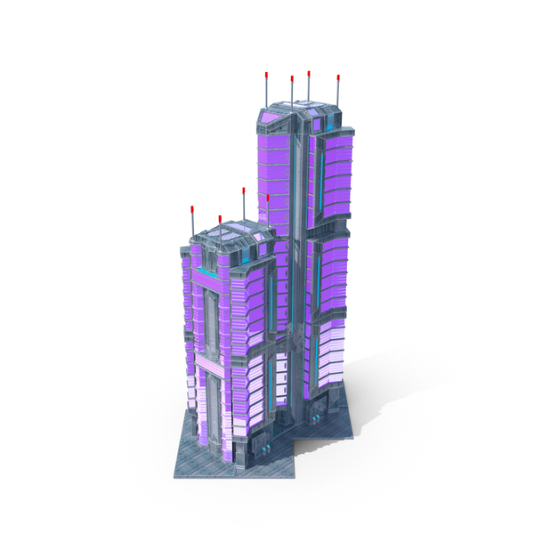 Futuristic: Sci Fi Cyberpunk Building PNG & PSD Images Futuristic: Sci Fi Cyberpunk Building PNG & PSD Images