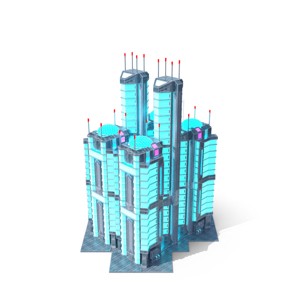 Futuristic: Sci Fi Cyberpunk Building PNG & PSD Images Futuristic: Sci Fi Cyberpunk Building PNG & PSD Images