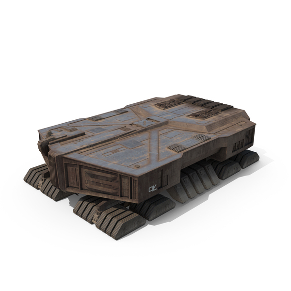 Science Fiction Tank: Sci-Fi Desert Harvester PNG & PSD Images Science Fiction Tank: Sci-Fi Desert Harvester PNG & PSD Images