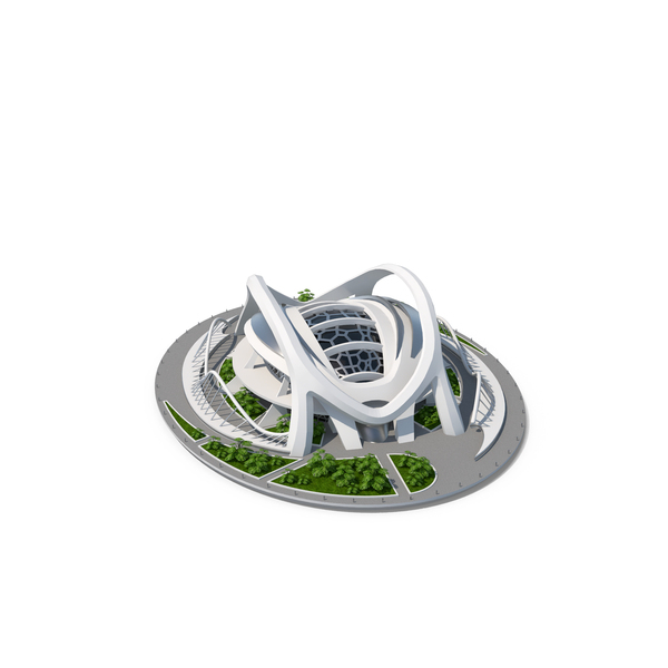 Building: Sci Fi Futuristic Buildings Concept PNG & PSD Images