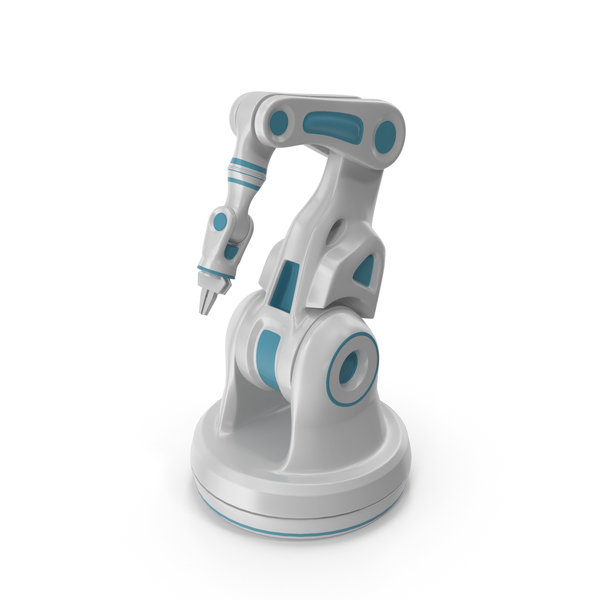Sci-Fi Robotic Arm Laboratory Manipulator PNG & PSD Images