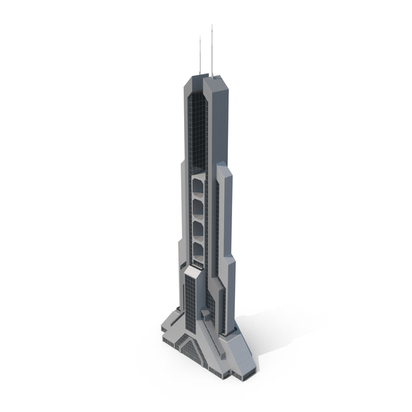Futuristic Building: Sci-Fi Skyscraper PNG & PSD Images Futuristic Building: Sci-Fi Skyscraper PNG & PSD Images
