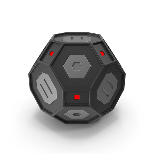 Sci Fi Sphere Black With Light PNG & PSD Images