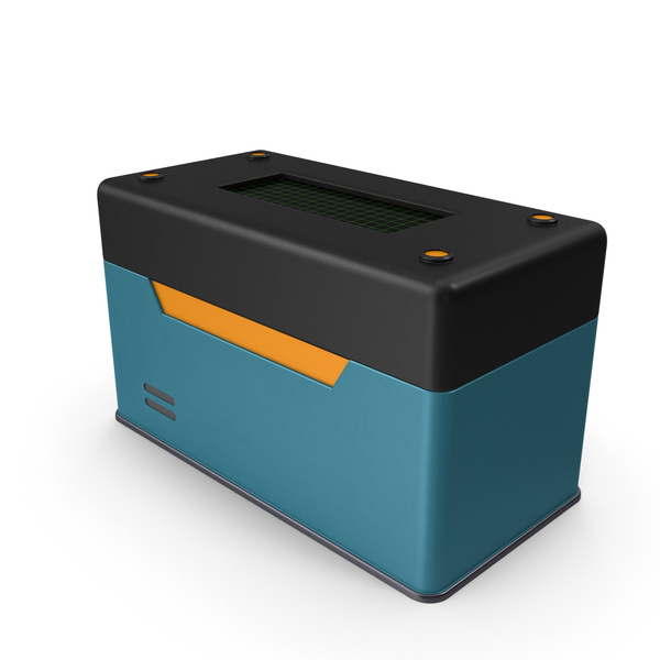 Machine Part: Scifi Device Blue PNG & PSD Images Machine Part: Scifi Device Blue PNG & PSD Images