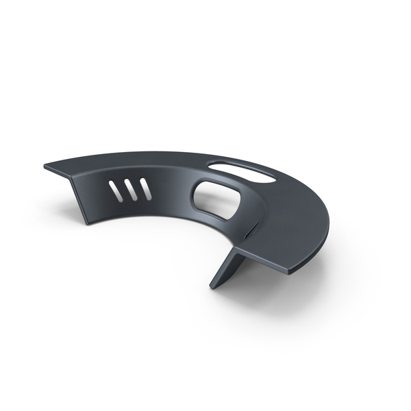 Machine Part: Scifi Element Metal Black PNG & PSD Images