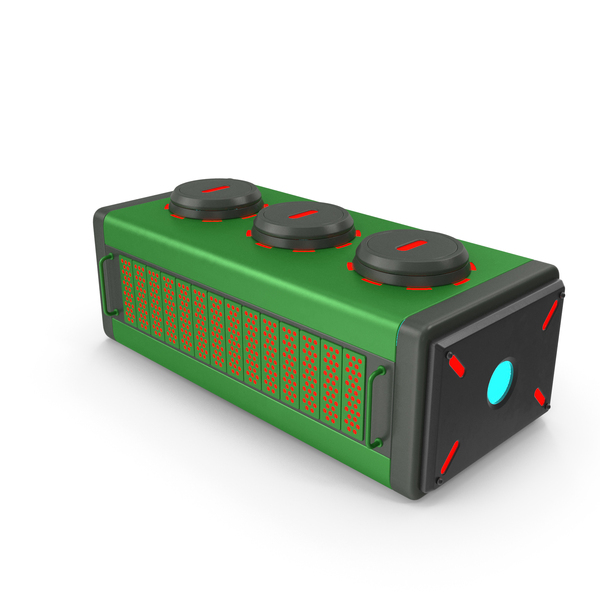 Hardware: Scifi Element ON Green PNG & PSD Images Hardware: Scifi Element ON Green PNG & PSD Images