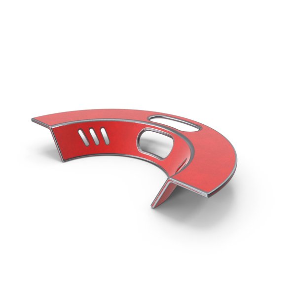Machine Part: Scifi Element Painted Red Metal PNG & PSD Images Machine Part: Scifi Element Painted Red Metal PNG & PSD Images