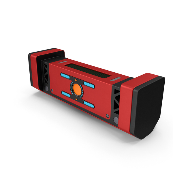 Fictional Automobile: Scifi Element Red PNG & PSD Images