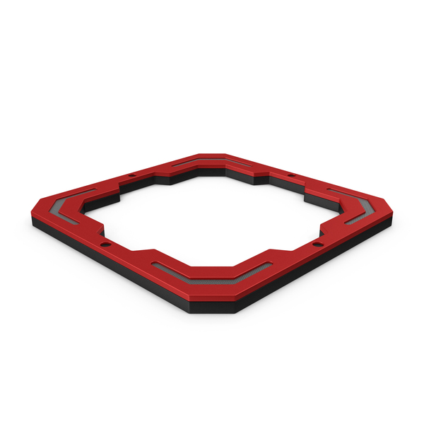 Hardware: Scifi Element Red PNG & PSD Images