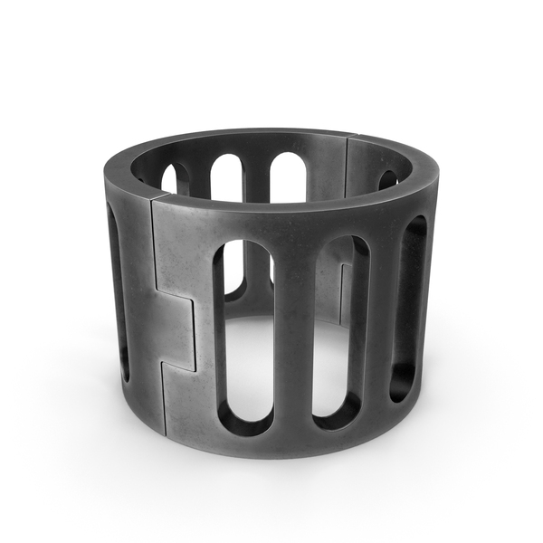 Hardware: SciFi Element Steel Dark Aged PNG & PSD Images