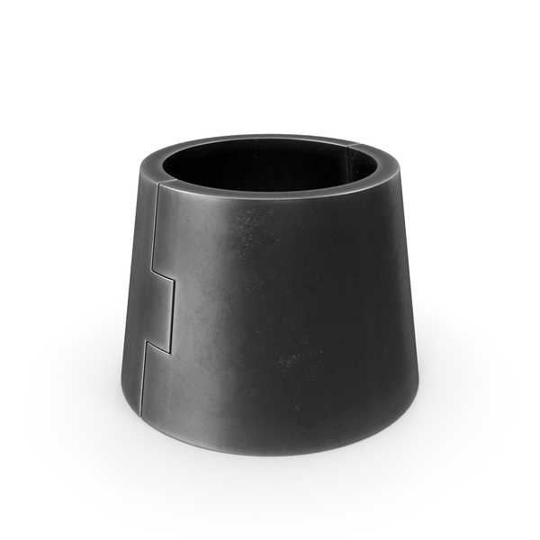 Hardware: SciFi Element Steel Dark Aged PNG & PSD Images