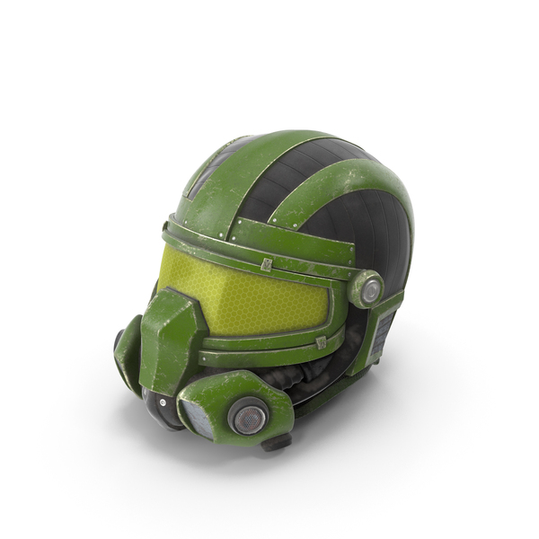 Fantasy: SciFi Helmet Green Scratches PNG & PSD Images Fantasy: SciFi Helmet Green Scratches PNG & PSD Images