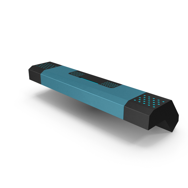 Spacecraft: Scifi Interior Element Blue PNG & PSD Images