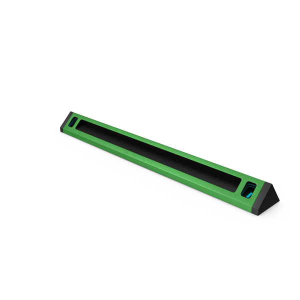 Hardware: SciFi Interior Element Green PNG & PSD Images