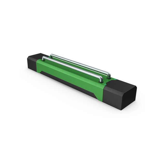 Machine Part: Scifi Interior Element Green PNG & PSD Images