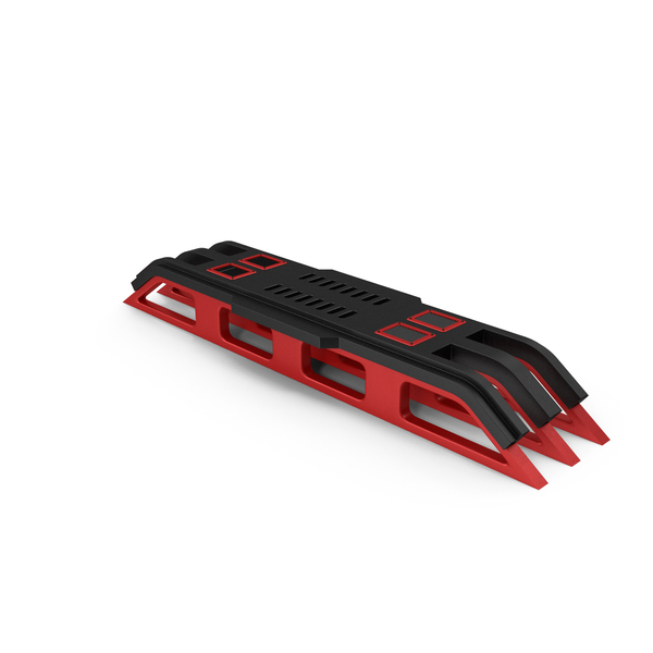 Machine Part: SciFi Interior Element Red PNG & PSD Images