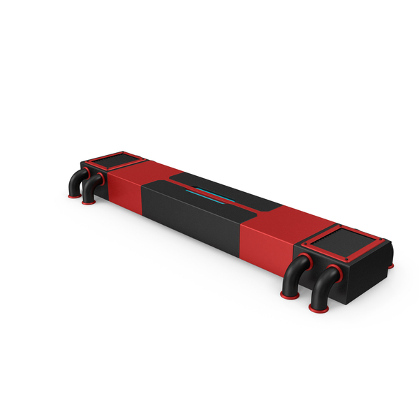 Spacecraft: Scifi Interior Element Red PNG & PSD Images