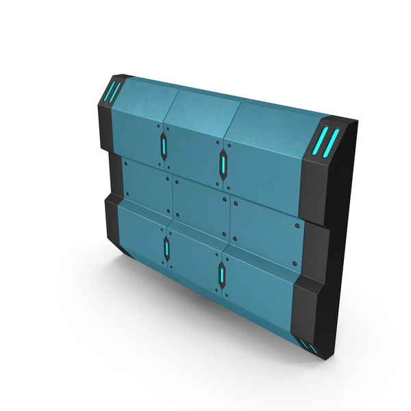 Hardware: Scifi Interior Wall Element Blue PNG & PSD Images Hardware: Scifi Interior Wall Element Blue PNG & PSD Images