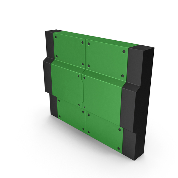 Machine Part: Scifi Interior Wall Element Green PNG & PSD Images Machine Part: Scifi Interior Wall Element Green PNG & PSD Images