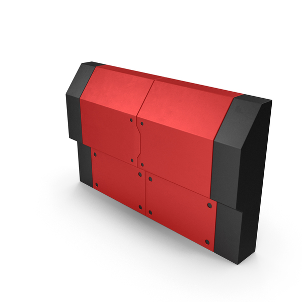 Hardware: Scifi Interior Wall Element Red PNG & PSD Images