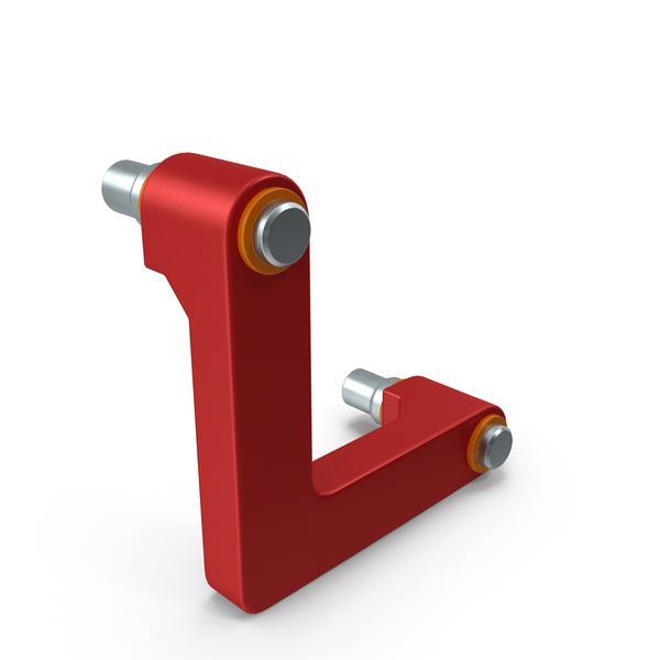 Metal Shears: SciFi Mechanical Part Red PNG & PSD Images