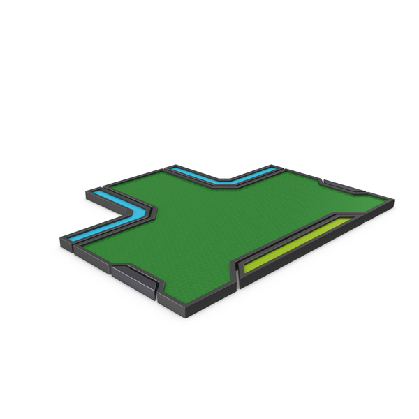 Hardware: Scifi Panel Shape Green PNG & PSD Images