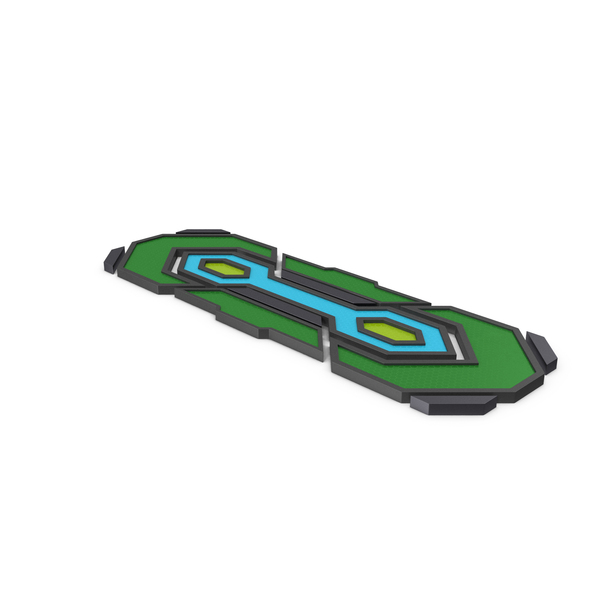 Symbols: Scifi Shape Green PNG & PSD Images