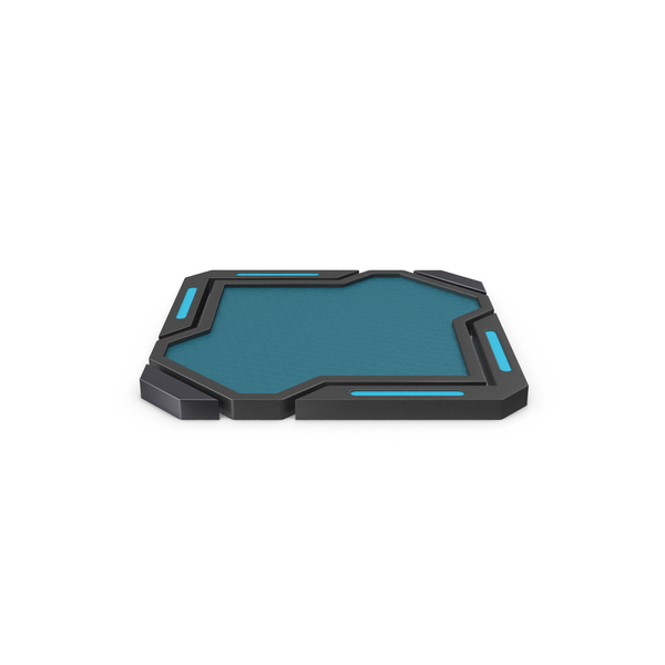 Scifi Tile Shape Blue PNG & PSD Images Scifi Tile Shape Blue PNG & PSD Images