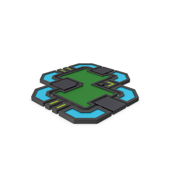 Scifi Tile Shape Green PNG & PSD Images Scifi Tile Shape Green PNG & PSD Images
