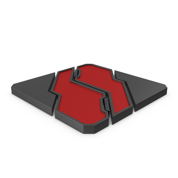 Scifi Tile Shape Red PNG & PSD Images Scifi Tile Shape Red PNG & PSD Images