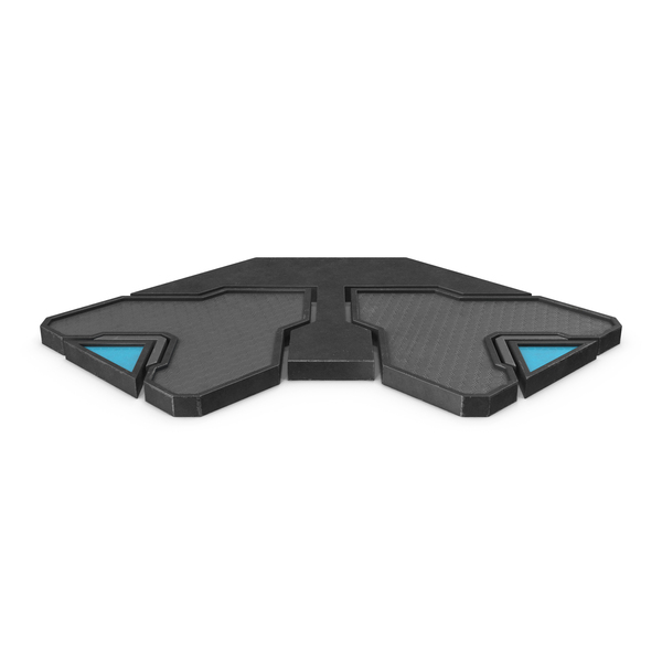 Scifi Tile Shape Used PNG & PSD Images
