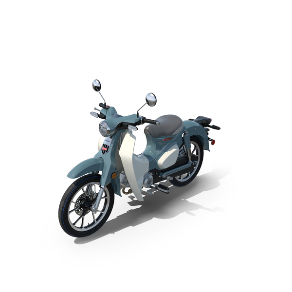 Motor: Scooter Honda Super Cub 2024 Green PNG & PSD Images Motor: Scooter Honda Super Cub 2024 Green PNG & PSD Images